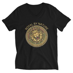 Unisex Short Sleeve V-Neck T-Shirt