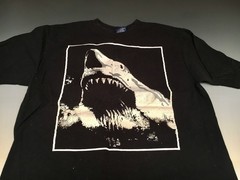 Walking Dead Zombies and SHARK t shirts, vary size, Vintage RARE