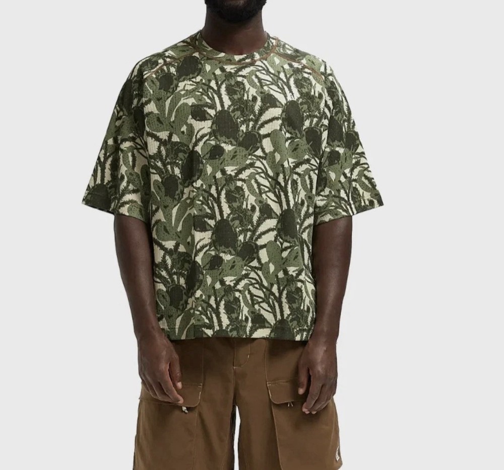 Nike ACG Dri-Fit ADV Chinati Short Sleeve Top Shirt Green HV0587-229 Size XL