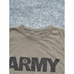 US Army Graphic TShirt Mens XL Olive Green Military PT Training Tee Short Sleeve