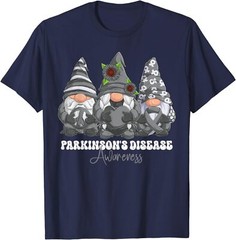 Parkinson’s Disease Awareness Month Gray Ribbon T-Shirt