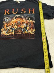 RUSH Moving Pictures 40Th Anniversary 1981- 2021 T-Shirt Size M Epic Graphic