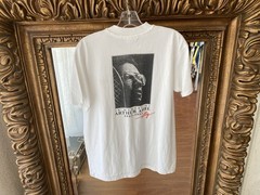 1996 vtg LOS ANGELES AIDS WALK ARTHUR ASHE MEMORIAL T-SHIRT L Natty 1990s Tennis