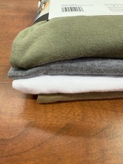 True Classic 4 Pack Crew Neck Men’s Tees Size XL – Green/Grey/White/Dessert