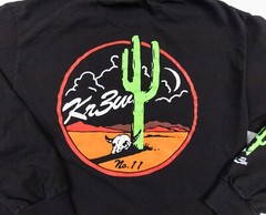 KREW Shirt Adult Medium Black Long Sleeve Skateboarding Streetwear Mens Tee