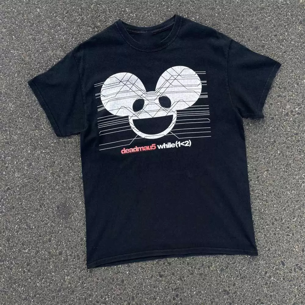 DEADMAU5 While 1 Smaller Than 2 Album Short Sleeve T Shirt Full Size S-5XL