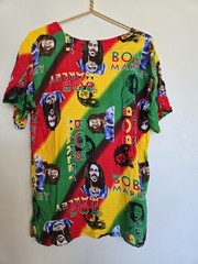 Vintage Bob Marley Karan Shirt Pull Over Slip On Men’s Women’s Large