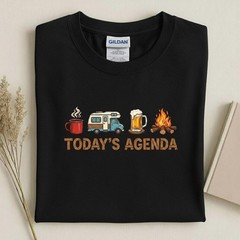 Camping Lifestyle Funny Quote Comfort Tee Shirt Gift Idea Men Women Unisex