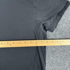 Rag & Bone Shirt Mens Large Black Organic Cotton Crewneck Tee Soft Basic