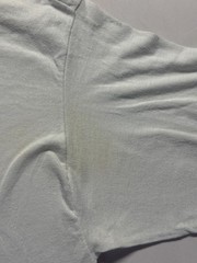 VTG Stedman T Shirt Mens Large White Graphic Print Richmond Newspapers Marathon