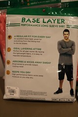 5 Men’s Athleticool Performance T-Shirt Base Layer XXL Long Sleeve Crew Neck