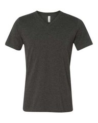 BELLA + CANVAS – Heather CVC V-Neck Tee T-shirt 3005CVC XS – XL