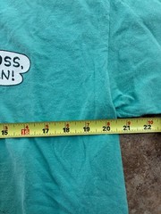 VTG Bart Simpson T Shirt 1990 Original L RARE Light Blue Single Stitch GROSS MAN