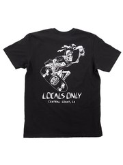 Fasthouse Men’s 805 Premier Locals Only T-shirt Central California Skater Tee