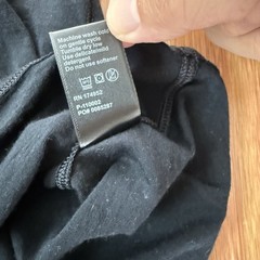 Proof 72-Hour Merino Wool Blend T Shirt Men Medium Black Huckberry Casual SS