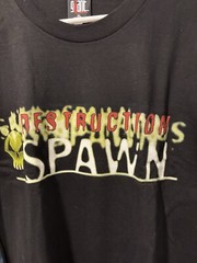 Vintage (New Never Worn) Spawn Black T-Shirt Sz XL McFarlane Image Comics 1997