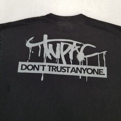 Shaka Wear Men’s Black Tupac Don’t Trust Anyone Graphic T-Shirt Size Large