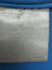 Adidas Boys Blue Athletic Logo T-Shirt Size Regular Condition Varies