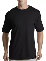Greystone T-Shirt Mens Size 4xl Black Big and Tall T Shirt NEW