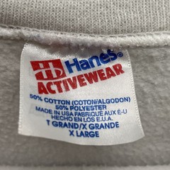 VTG Hanes Sweatshirt Unisex XL Santa Christmas Retro Newspaper Comic Strip USA