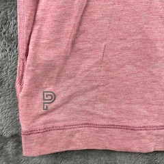 Public Rec Men XL Go-To V-Neck T-Shirt Pink Mauve Heather Pima Cotton Tencel Tee