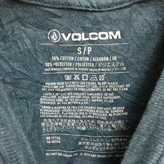Volcom Shirt Small Adult Blue Crewneck Short Sleeve Casual Athletic Modern Men S
