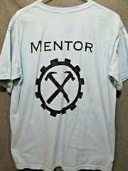 DESIGN STUDIO MENTOR LIGHT BLUE COMFORT COLOR T-SHIRT ADULT MEN’S LARGE