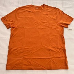 Goodthreads Men’s Slim-Fit Short-Sleeve Cotton Crewneck Orange T-Shirt XL