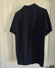US Submarine Force Embroidered T Shirt polo Mens Secret Service sz Medium Blue