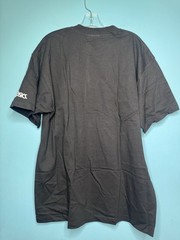 Vintage 90s ASICS Spell Out Shirt Black XL