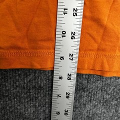 HYP T-Shirt Mens Size L Orange Ringer Graphic Cotton Global Feeding Frenzy 2005