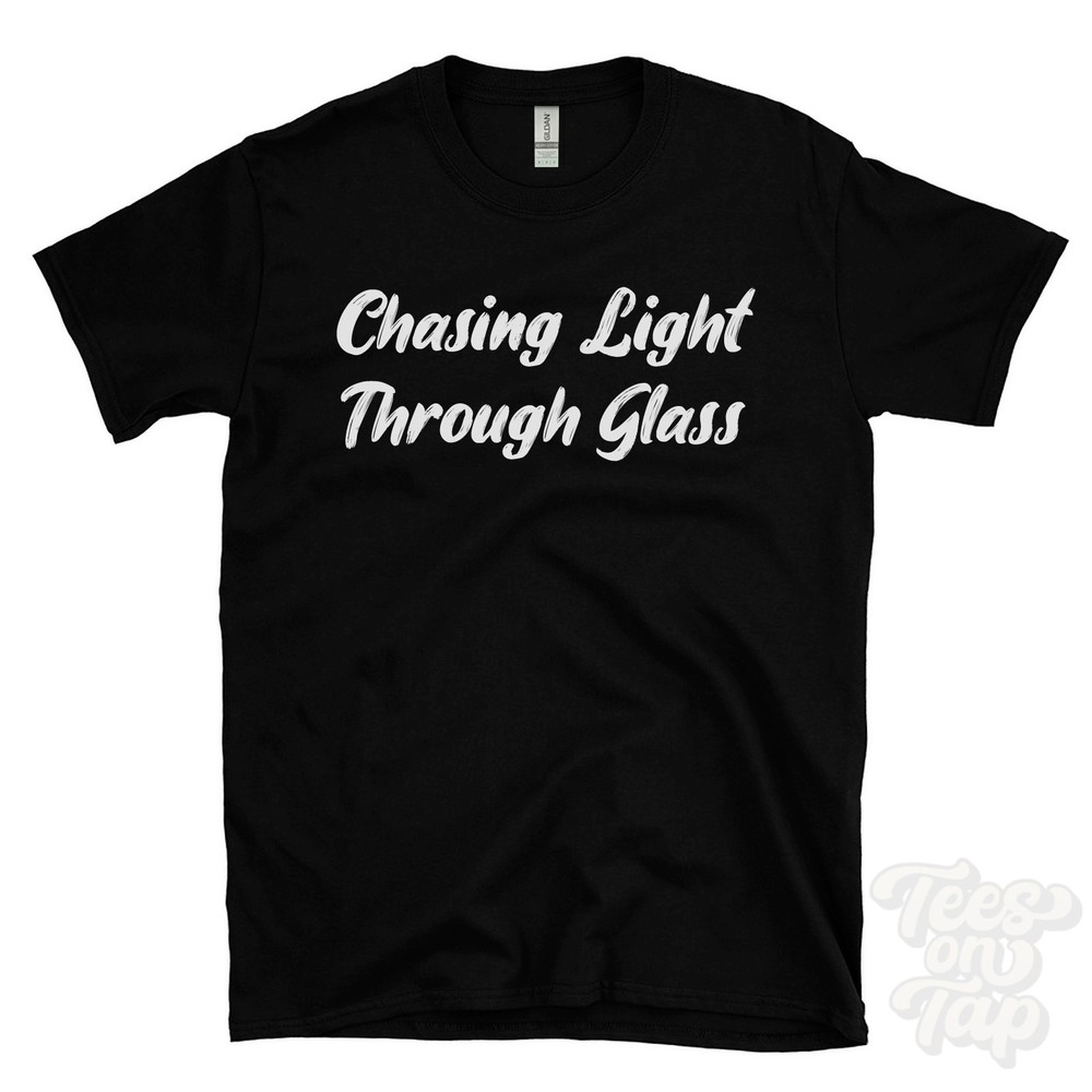 CHASING LIGHT THROUGH GLASS T-SHIRT aquascape photography | planted tank