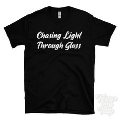 CHASING LIGHT THROUGH GLASS T-SHIRT aquascape photography | planted tank