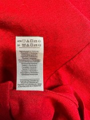 Jesus Loves Me & My Tattoos Mens L Red Graphic Tee Nautical Star Tattoo Gildan