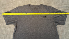 The North Face Reactor Men’s Medium Short-Sleeve Tee Gray