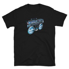Retro Ghettoblaster Unisex Shirt 80S 90S Hip Hop Rap Music Boom Box Gift