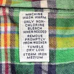Ralph Lauren Blake Madras Check Short Sleeve Shirt XL Red Pony Made in India Fo