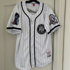 Headgear Classics HGC Bad Boy Records Notorious B.I.G. Baseball Jersey Size L