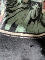 RARE Large Ghost Black To The Future 2016 Tour Liberty Shirt *FLAWS, SEE PHOTOS*