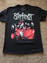 Slipknot Official Merch 25th Anniversary Album Cover Barcode Logo T-Shirt L