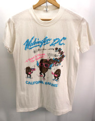 Vintage 80’s California Raisins Tshirt Washington Dc Men’s Size S Made In USA SS