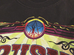 Vintage 2004 Rush Rock Band Concert Tour T-Shirt XL Black Tour Cities on Back