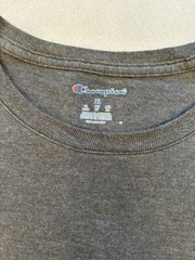 Champion T Shirt Men’s Extra Large Gray Classic Logo Cotton Casual Tee