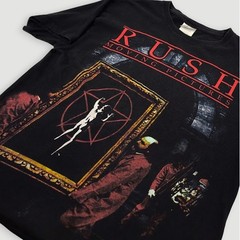 Rush Moving Pictures Band Tee Men Size Medium Black 2010 Rock and Roll Hanes