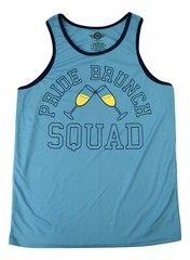 Mad Engine Mens Gay Pride Brunch Squad Tank Shirt NWT XS, S, M, L, XL, 2XL