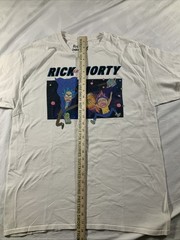 Rick and Morty – Adult Swim – White T-shirt – Men’s Size Large
