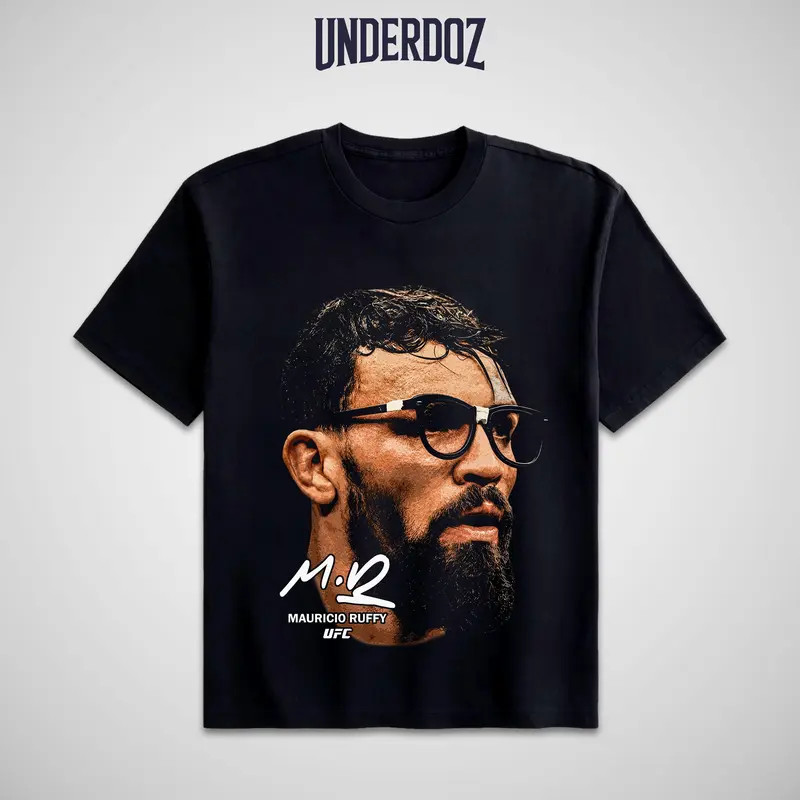Mauricio Ruffy T-Shirt, Mauricio Ruffy MMA Fan Tee, UFC Soft Cotton Streetwear