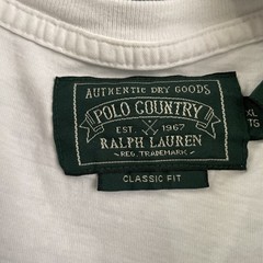 Ralph Lauren Polo Country Sportsman White Graphic Shirt Size XL