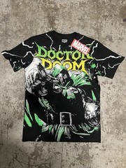 Marvel Doctor Doom Graphic Men’s T-Shirt Size (S) Masked Tyrant Comic Villain