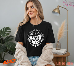 Stay Pawsitive Dog T-Shirt – Cute Puppy Graphic Tee – Funny Dog Pun Shirt – Happ
